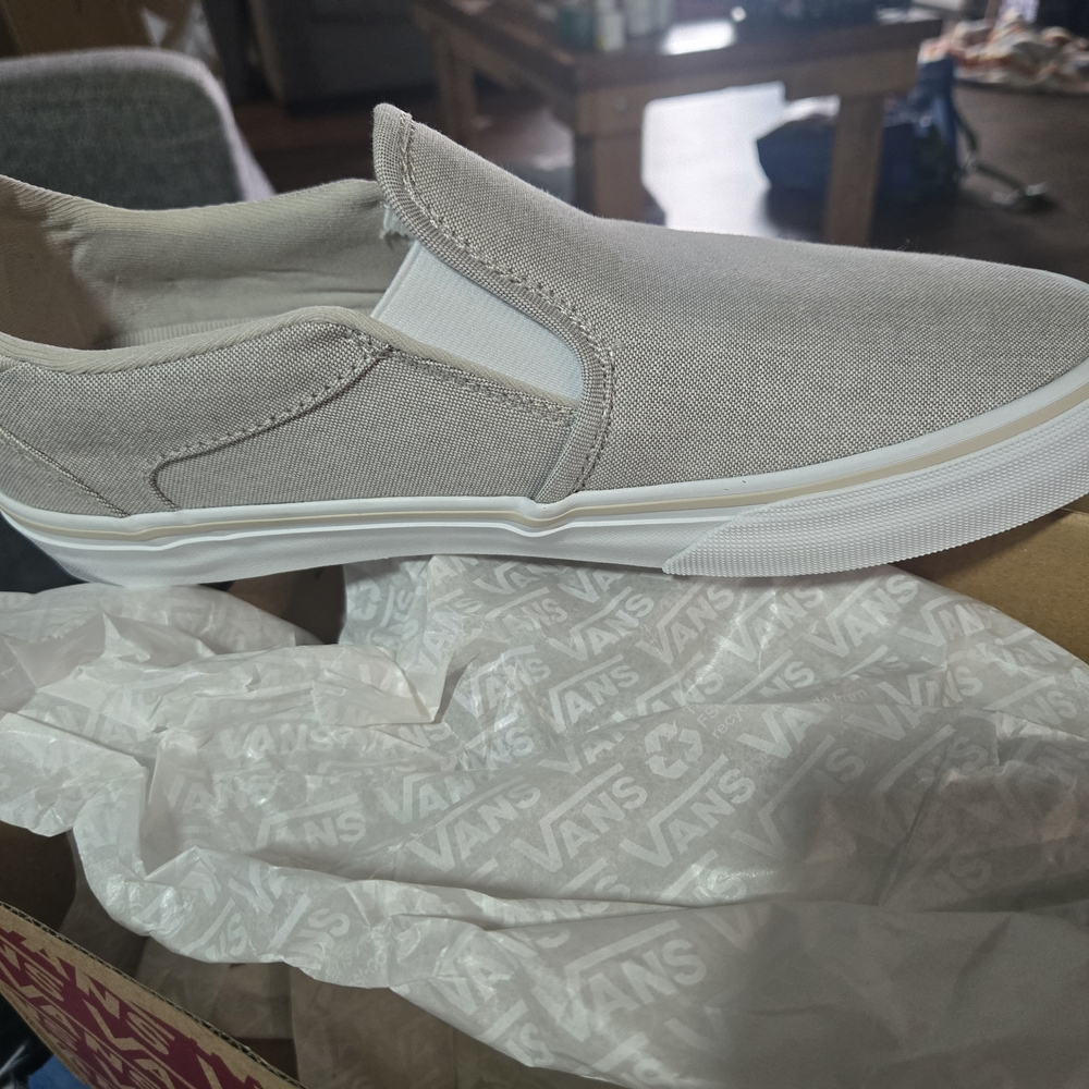 Vans Women's Slip-On Shoes - Color Is Asher Deluxe